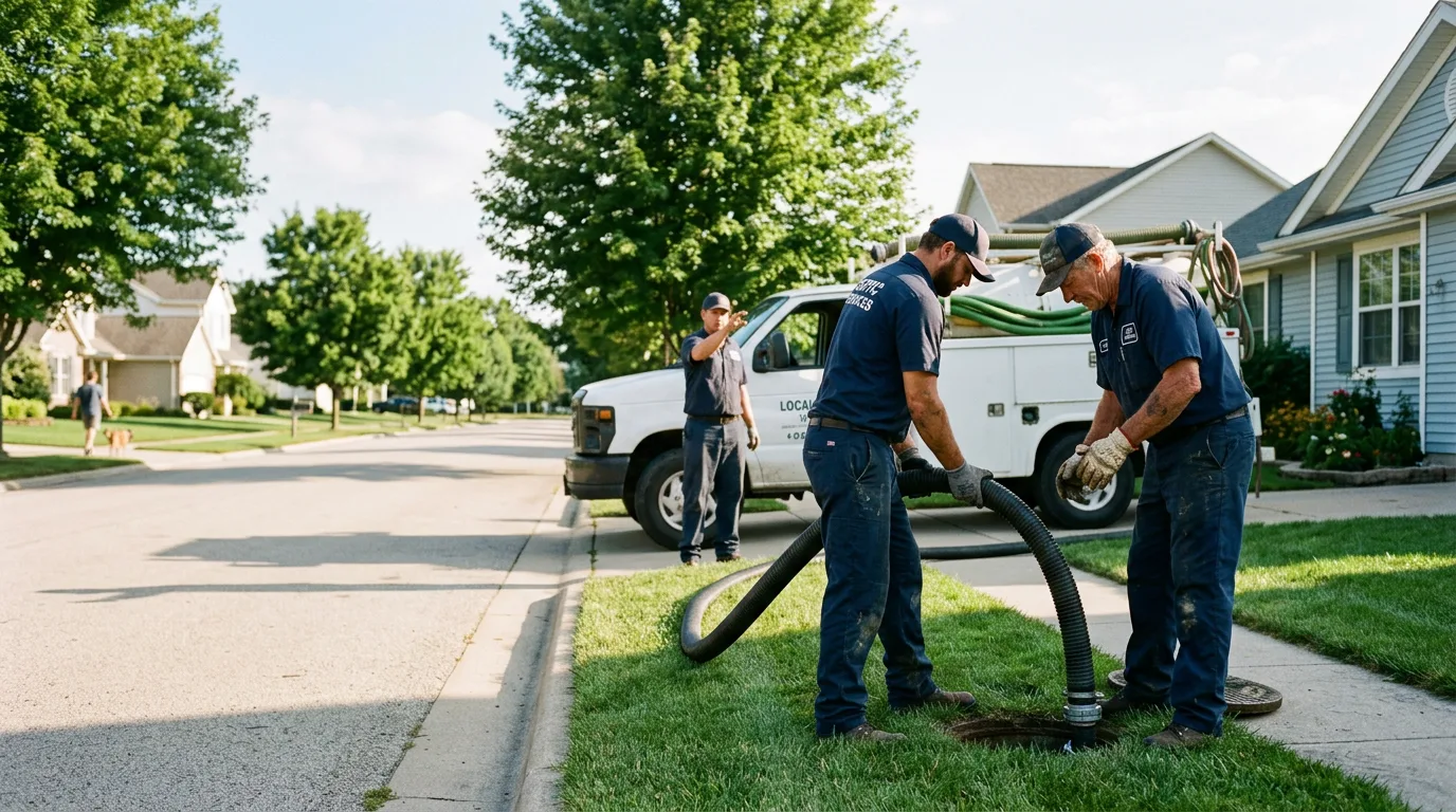 Emergency Septic Service in Oconto Falls, WI
